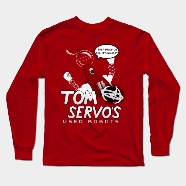 Tom Servo's Used Robots Long Sleeve T-Shirt by DurMan